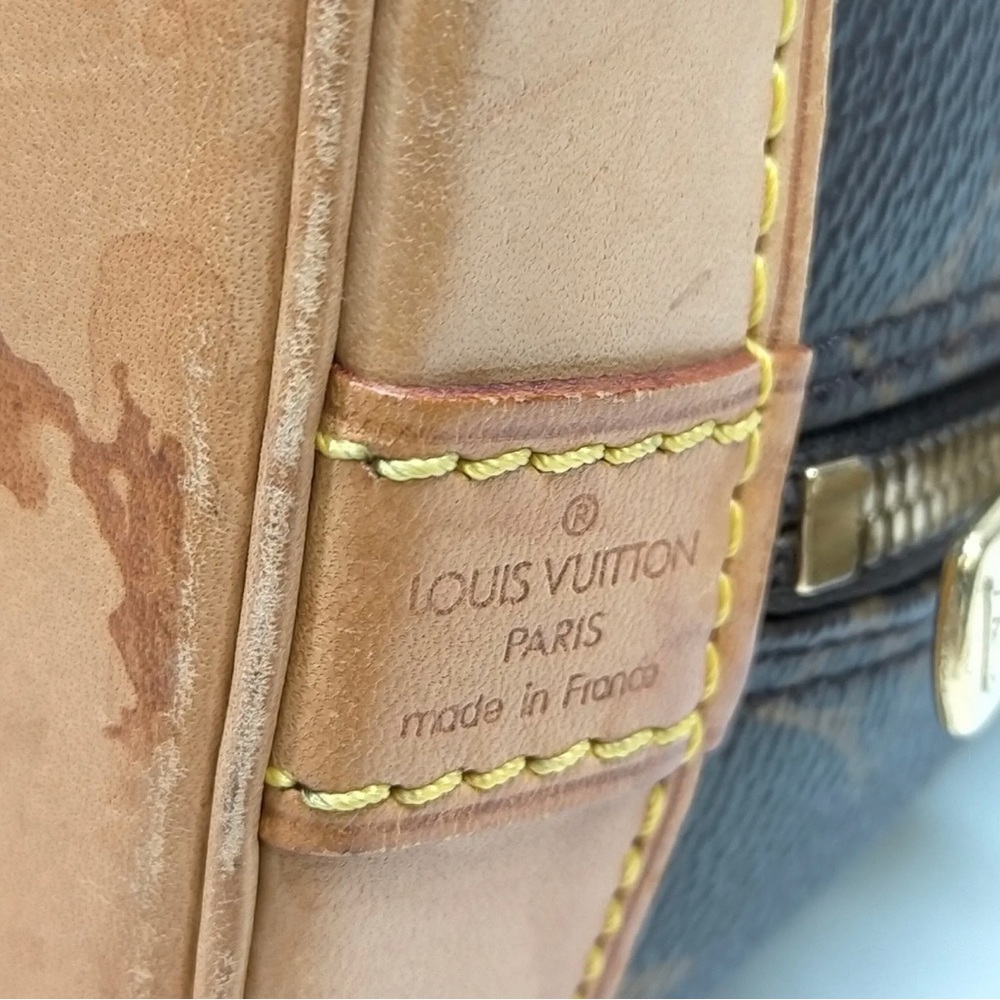 Louis Vuitton LV Hand Bag Alma Brown Monogram - Picture 6 of 10